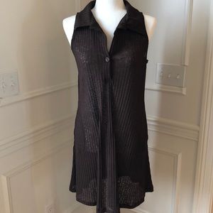 J Valdi Brown Swim Coverup